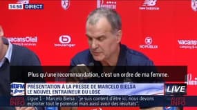 Bielsa : L'ordre que sa femme lui a imposé