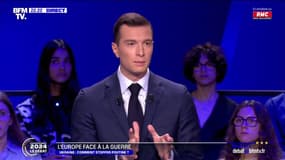 Jordan Bardella (RN) se dit opposé à "la possibilité d'envoyer des missiles" à l'Ukraine "qui pourraient directement impacter le territoire russe"