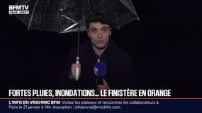 Le Finistère placé en vigilance orange pluie-inondation 