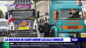"On ne peut pas laisser faire ça": les forains ont manifesté contre l'annulation de la Ducasse de Saint-André-Lez-Lille