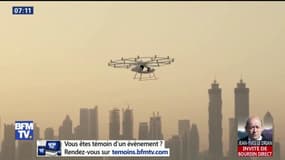 Premier test réussi pour le taxi-volant sans pilote à Dubaï