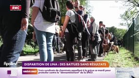 Disparition de Lina: des battues sans résultats