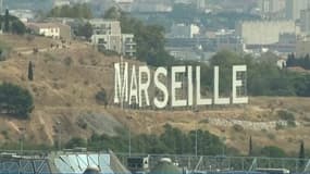Une vue de Marseille - Illustration