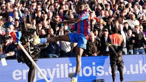 Ismaïla Sarr avec Crystal Palace, à Selhurst Park le 8 mars 2025