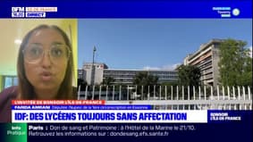 Île-de-France: des centaines de lycéens sans affectation, une situation inquiétante pour Farida Amrani