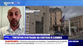 Attaque au couteau sur des policiers à Cannes: l'homme interpellé n'était pas dans un état normal et aurait crié "Allah Akbar"