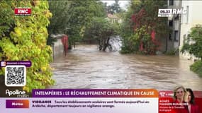 Intempéries: le réchauffement climatique en cause 