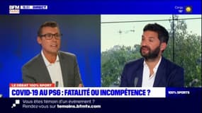 Le 100% Sports du 7 septembre sur BFM Paris, avec Nicolas Jamain de la rédaction de RMC Sport et Max Halimi, supporter du PSG.