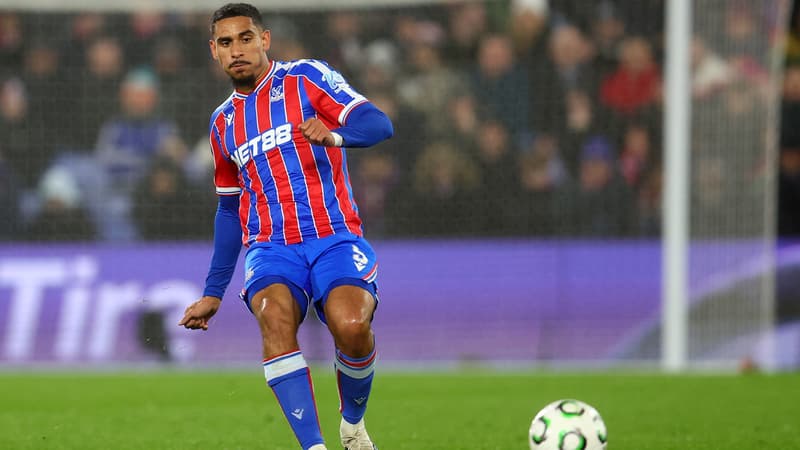 Nouvelle alerte pour les Bleus? Maxence Lacroix sorti sur blessure apr&egrave;s un choc avec un co&eacute;quipier de Crystal Palace