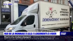 Lille: douze appartements vidés rue de la Monnaie face à la menace d'effondrement