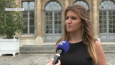 Marlène Schiappa, le 20 juillet 2023, sur BFMTV