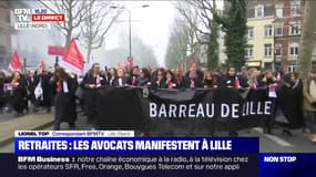 "On veut nous enlever ce qu'on a construit pendant des années" : les avocats manifestent à Lille 