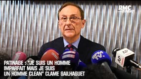 Patinage : "Je suis un homme imparfait mais je suis un homme clean" clame Gailhaguet
