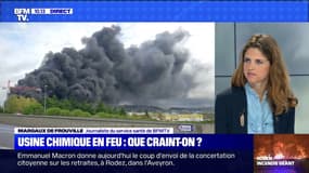 Incendie dans une usine de Rouen: y'a-t-il un risque grave pour la santé?