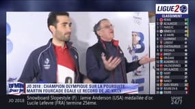 JO 2018 : L'entrée de Martin Fourcade sous les acclamations du Club France !