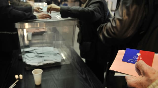 Vote pour le président de l'UMP, le 18 novembre 2012.