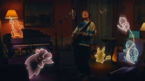 Ed Sheeran dans le clip de "Celestial"
