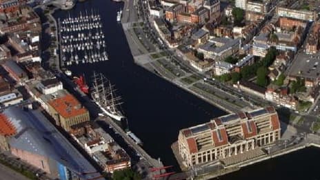 Le centre-ville de Dunkerque