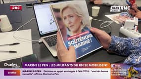 Marine Le Pen : les militants du RN se mobilisent