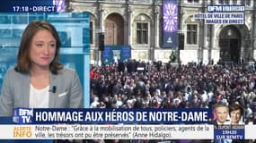 Hommage aux héros de Notre-Dame