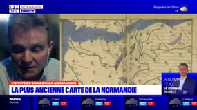 La plus ancienne carte de la Normandie a été étudiée par un historien de Caen