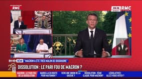 Dissolution de l'Assemblée nationale: "Le président pourrait essayer de faire des choses bien !"