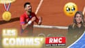 JO 2024 / Tennis : Les comms' RMC du premier sacre olympique de Djokovic (avec l'émotion touchante de Bartoli)