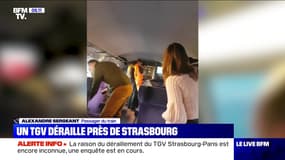 Un TGV déraille près de Strasbourg - 05/03