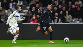 Emersonn lors de Toulouse-Strasbourg, le 6 décembre 2025.