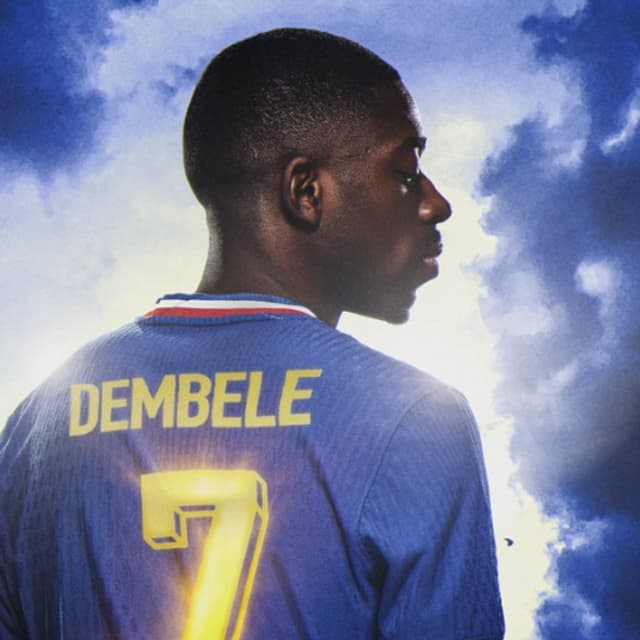 Flocage Footpress – Dembélé – FC Barcelone 2019/2020 Domicile – Jaune – Neuf
