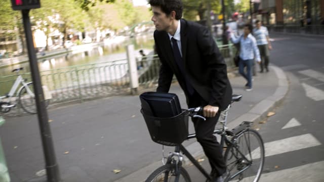 La perspective d'être défrayé 25 centimes du kilomètre incite les salariés à enfourcher leur vélo pour se rendre au travail. 