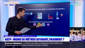 Île-de-France: la fréquence des métros en baisse