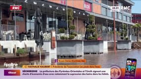 Rouen : la crue de la Seine menace