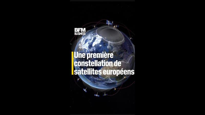 Une première constellation européenne de satellites