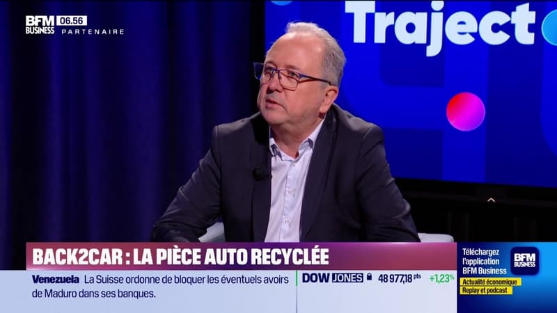 Trajectoire : Back2car, la pièce auto recyclée - 06/01