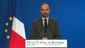 Le Premier ministre Édouard Philippe.