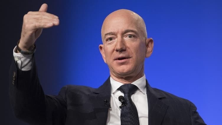 Jeff Bezos, PDG d'Amazon