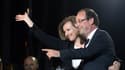François Hollande et Valérie Trierweiler le soir du 6 mai.