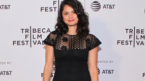 L'actrice Melonie Diaz à New York en avril 2017