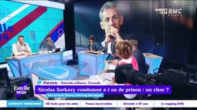 Patrick, auditeur RMC donne son avis sur la condamnation de Nicolas Sarkozy : "Je suis choqué qu'il n'ait qu'un bracelet électronique !"
