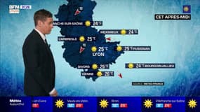 Météo: encore un grand soleil dans le Rhône avec des températures jusqu'à 26°C