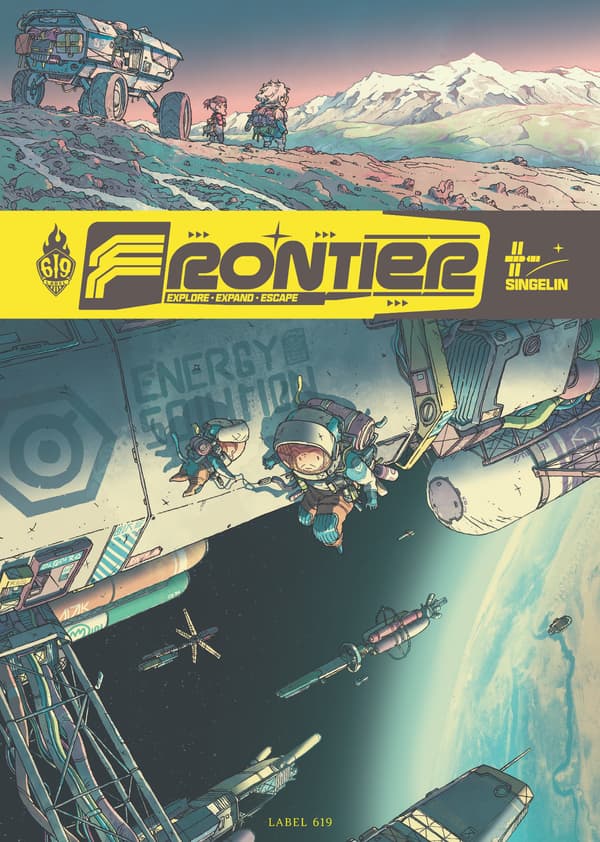 Couverture de l'album "Frontier" de Guillaume Singelin