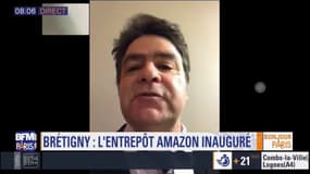 Inauguration de l'entrepôt Amazon à Bretigny: "avant la fin de l'année on aura créé 3.000 emplois"