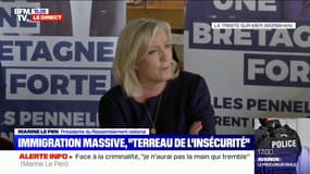 Pour Marine Le Pen, Éric Dupond-Moretti a "une forme de féminisme bien à lui"