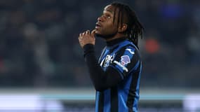 Ademola Lookman avec l'Atalanta, le 14 janvier 2025