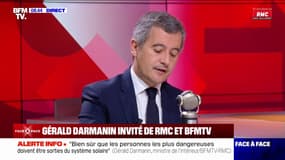 Gérald Darmanin: "Bien sûr que les personnes les plus dangereuses pour les professeurs et les élèves doivent être sorties du système scolaire"