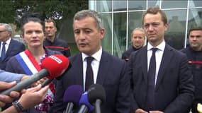 Gérald Darmanin , ce jeudi 24 août 2023.