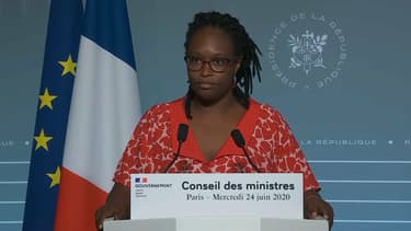 Sibeth Ndiaye, porte-parole du gouvernement, le 24 juin 2020.