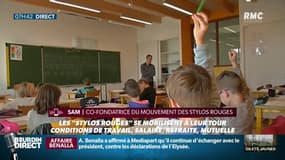"On nous voit comme des fainéants": la porte-parole des "stylos rouges" veut changer l'image des profs
