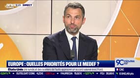 Fabrice Le Saché (Medef) : Politique industrielle, Bruno Le Maire à Rome - 30/10